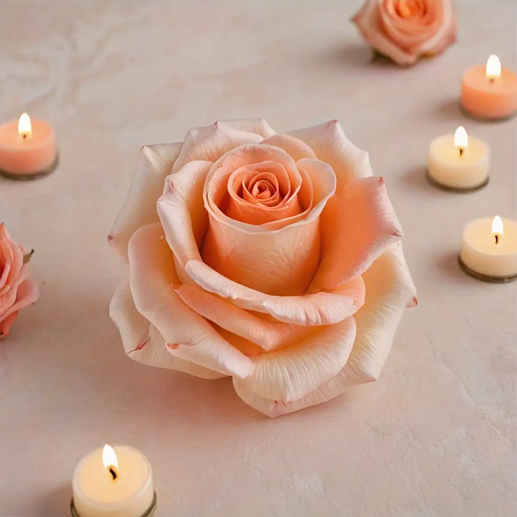 3D Rose Silicone Candle Mold,  - Soap Making Recipes 리뷰 및 가격