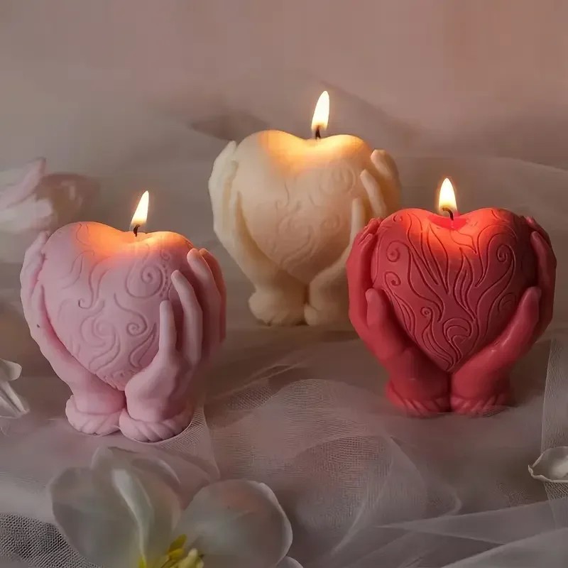 1PC Pink Heart Shape Silicone  - Soap Making Recipes 리뷰 및 가격