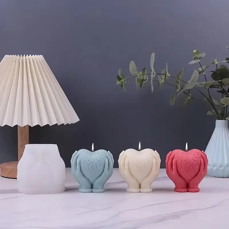 1PC Pink Heart Shape Silicone  - Soap Making Recipes 리뷰 및 가격