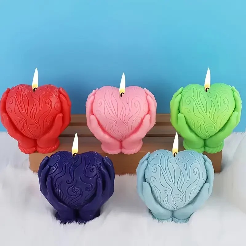 1PC Pink Heart Shape Silicone  - Soap Making Recipes 리뷰 및 가격