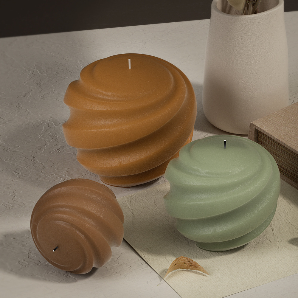 Rotating Planet Silicone Candl - Soap Making Recipes 리뷰 및 가격