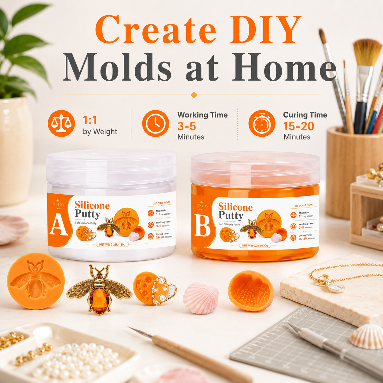 SILICONE PUTTY Making Kit, Fas - Soap Making Fragrance 리뷰 및 가격