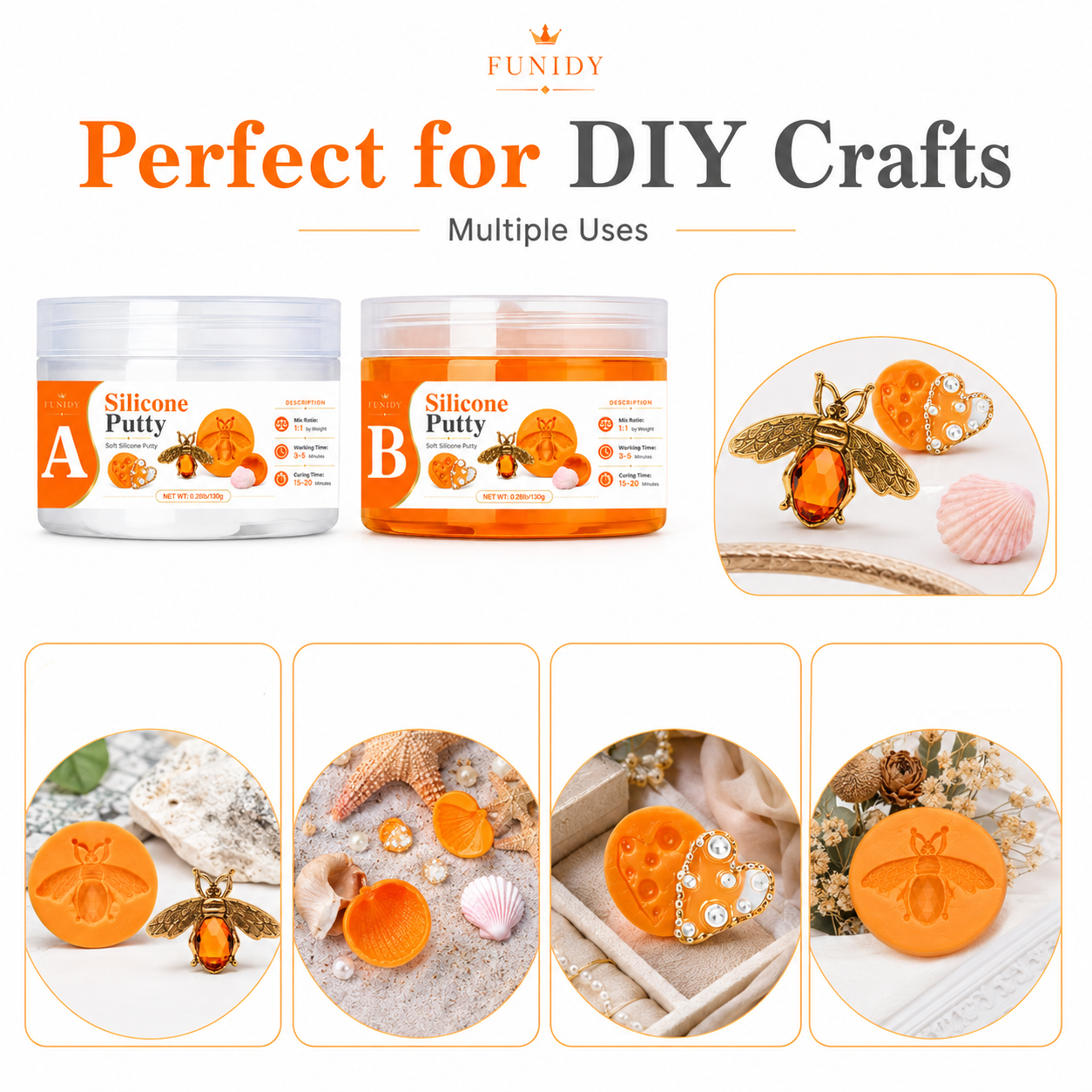 SILICONE PUTTY Making Kit, Fas - Soap Making Fragrance 리뷰 및 가격