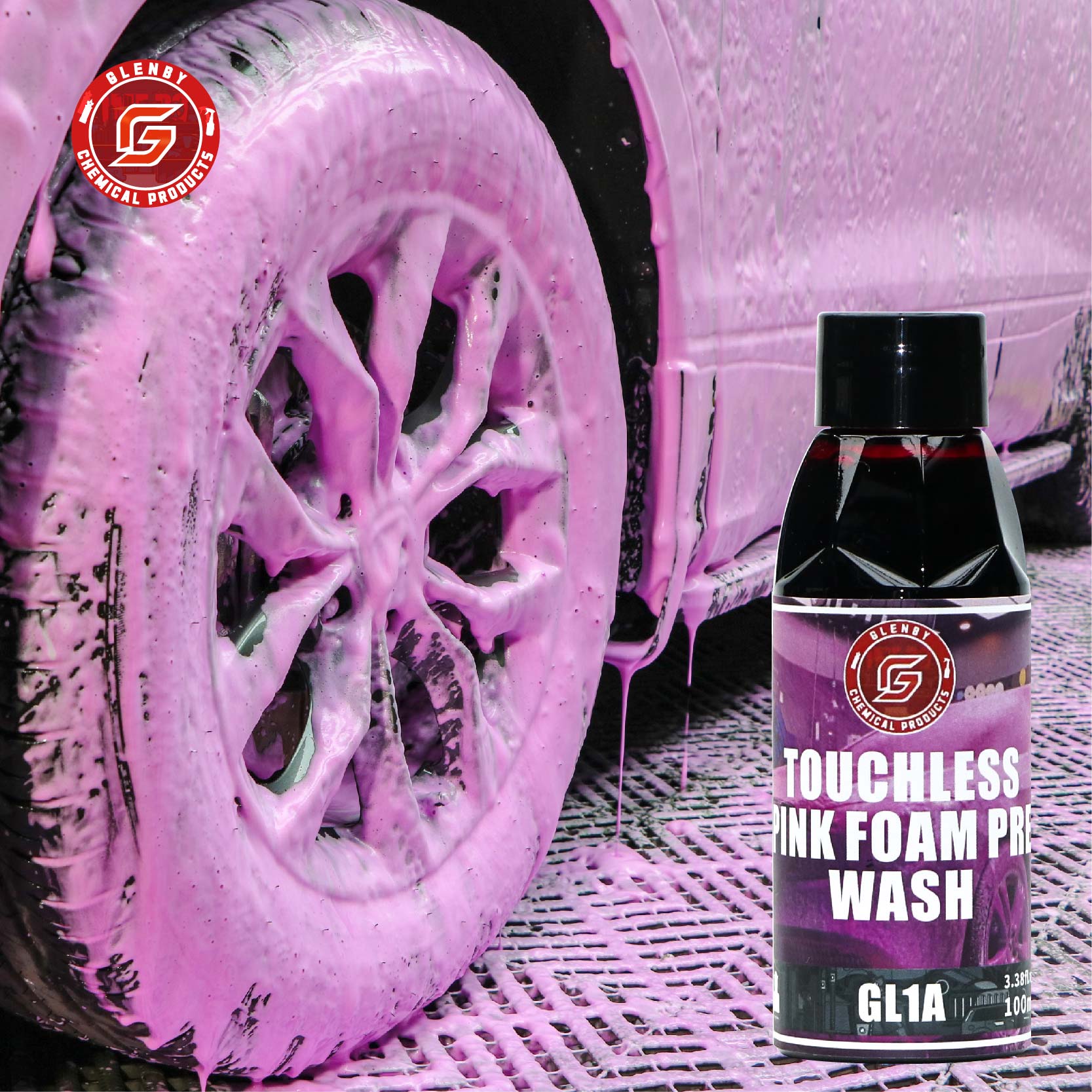 Pink Foam Car Paint Wash Soap  - Soap Making Foam 리뷰 및 가격