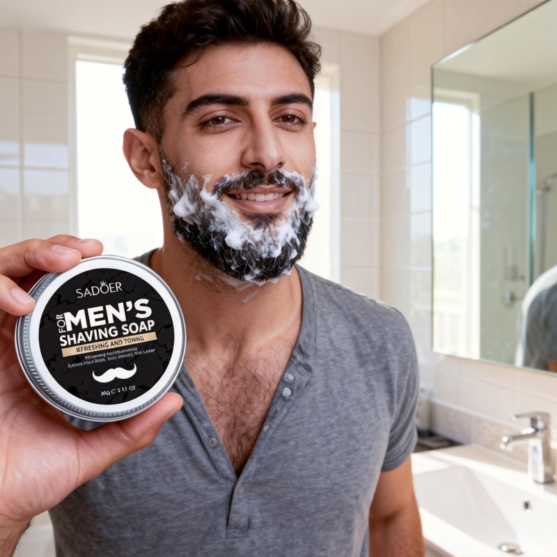 60g Men's Shaving Soap Contain - Soap Making Foam 리뷰 및 가격