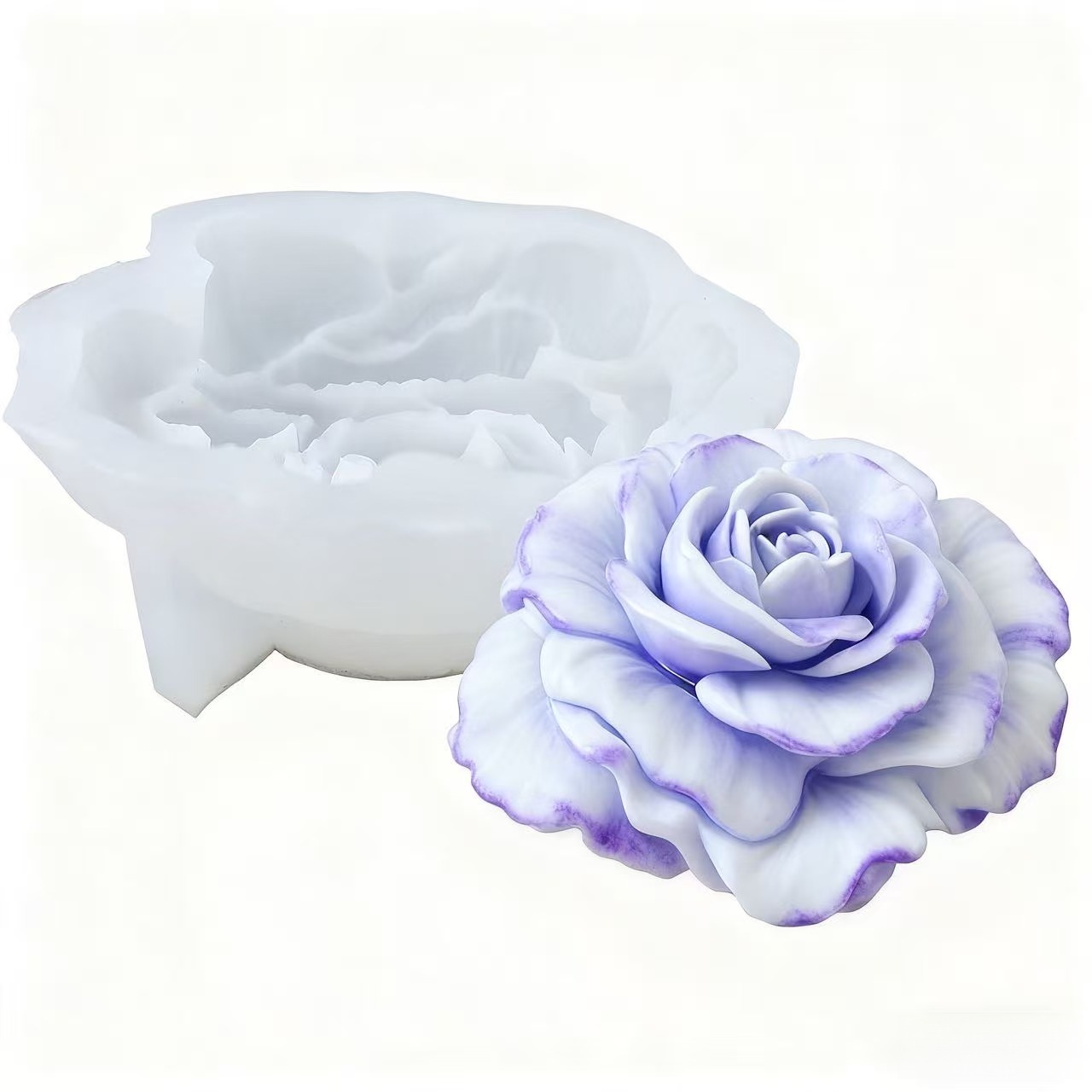 1 Piece 3D Romantic Rose Silic - Soap Making Recipes 리뷰 및 가격