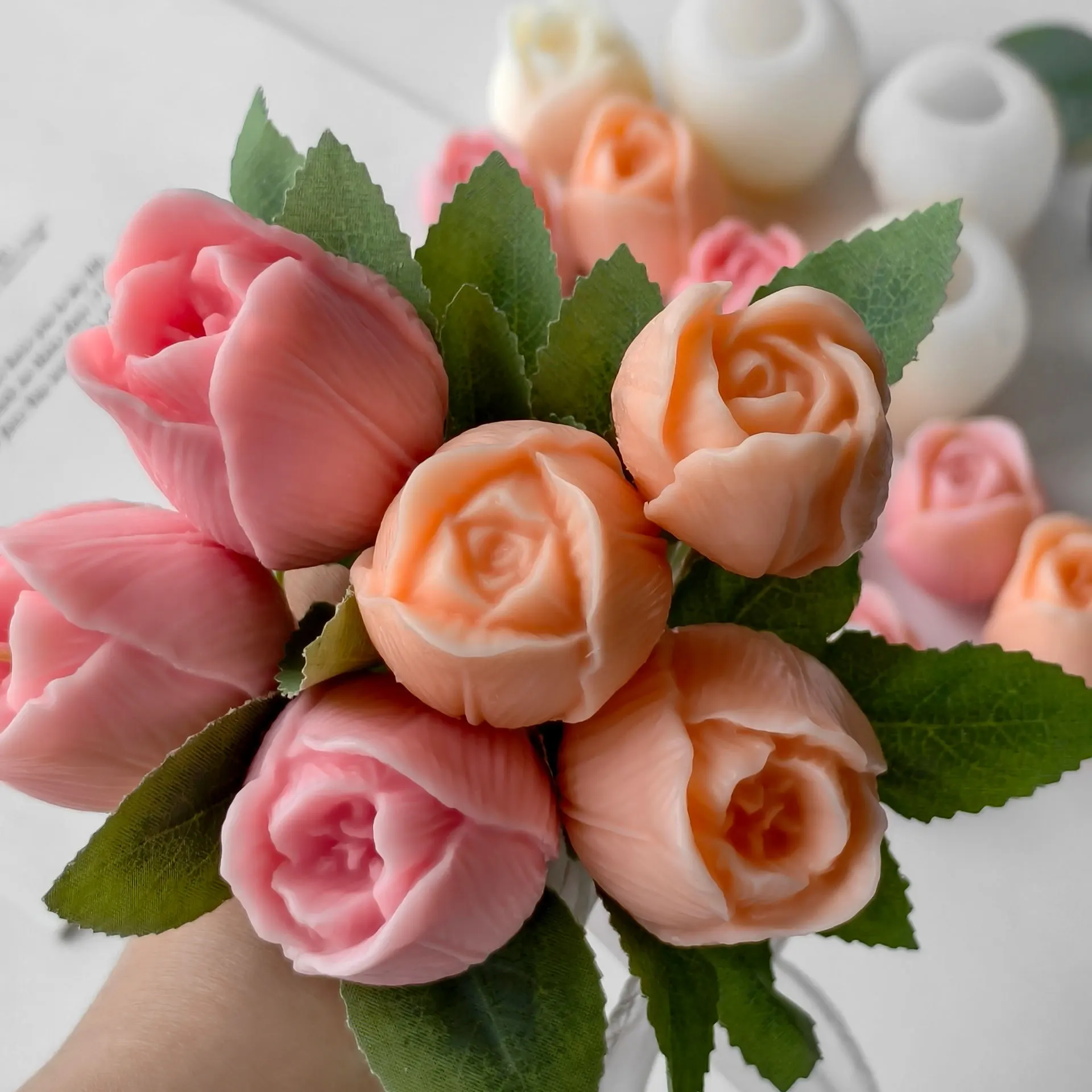 New Tulip Aroma Candle Silicon - Soap Making Recipes 리뷰 및 가격