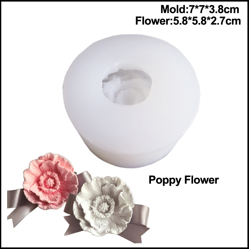 Hot Poppy Candle Moulds Soap M - Soap Making Recipes 리뷰 및 가격