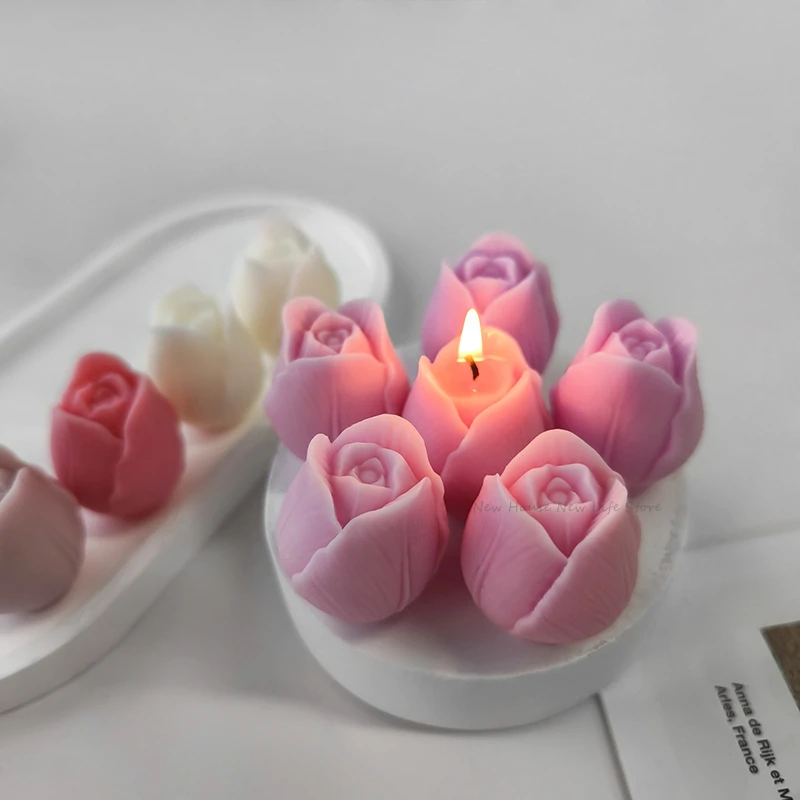 3D Tulip Candle Mold Handmade  - Soap Making Recipes 리뷰 및 가격