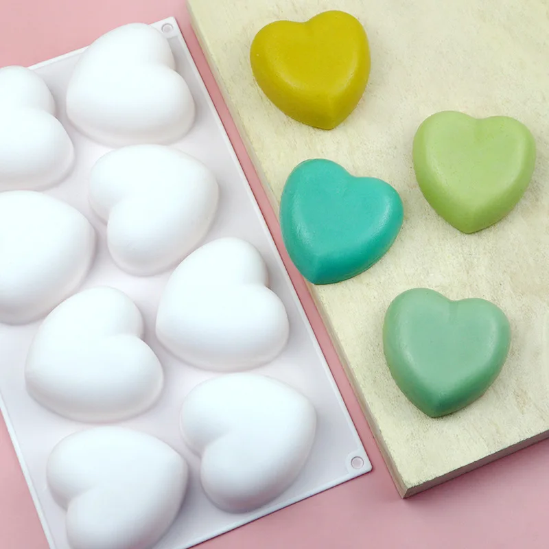 Love Heart Silicone Soap Mold  - Soap Making Fragrance 리뷰 및 가격