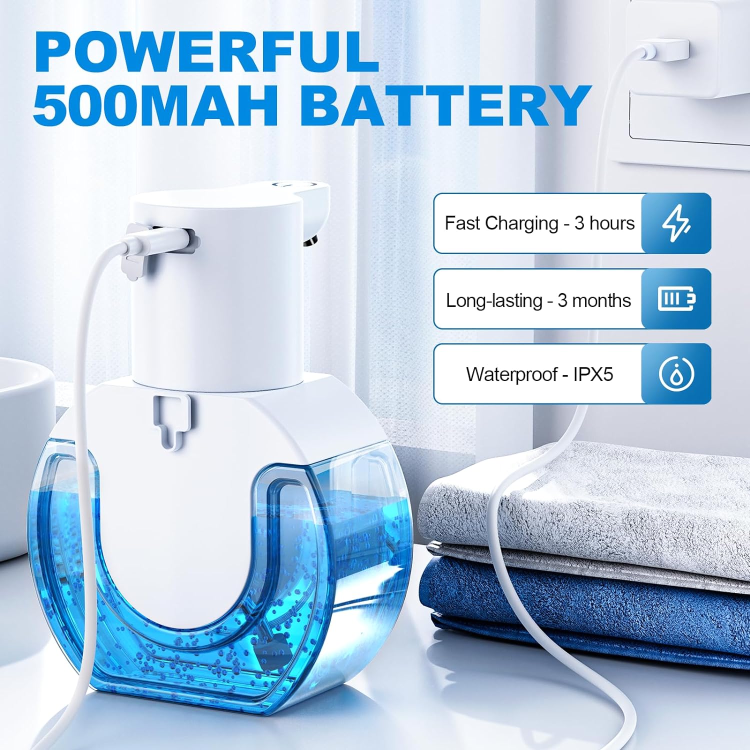420ML Large Capacity Touchless - Soap Making Foam 리뷰 및 가격