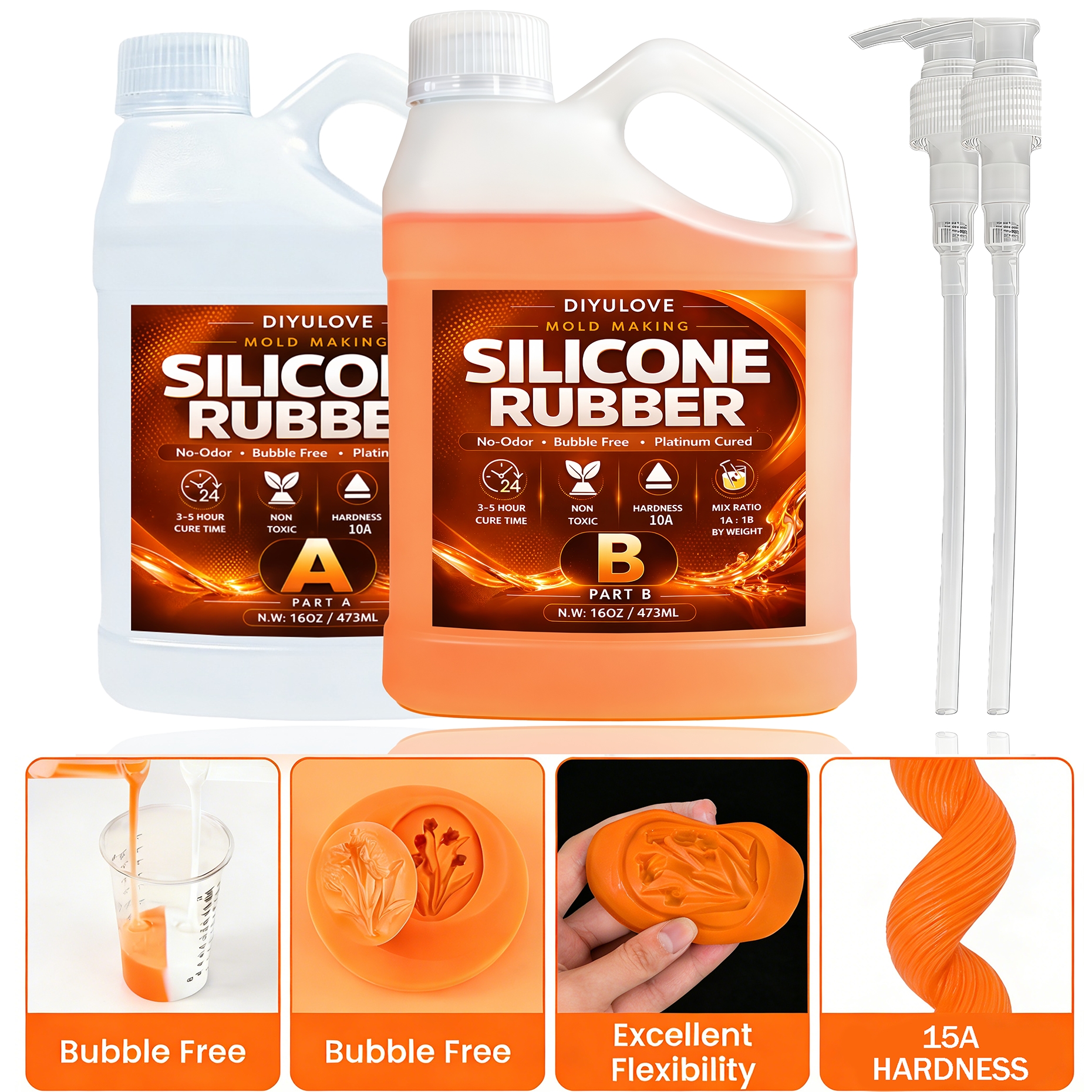Liquid Silicone Rubber Kit,Hig - Soap Making Fragrance 리뷰 및 가격