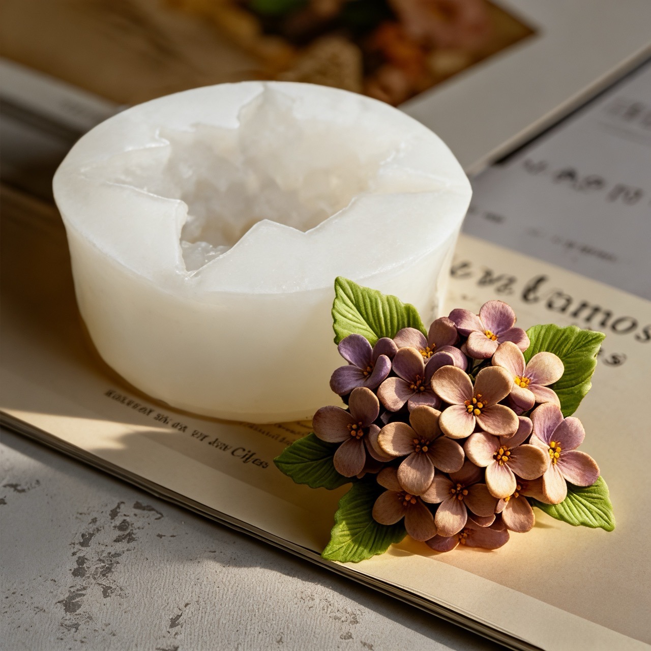 2-Piece 3D Rose and Lilac Sili - Soap Making Recipes 리뷰 및 가격