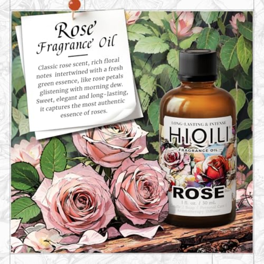 HIQILI Rose Fragrance Oil for  - Soap Making Fragrance 리뷰 및 가격