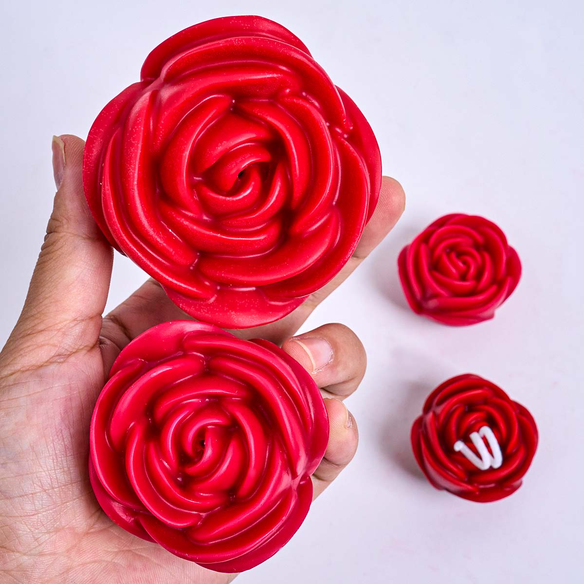 3D Flower Shape Silicone Candl - Soap Making Fragrance 리뷰 및 가격